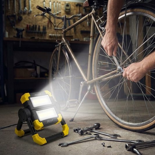 RECHARGEABLE 360 DEGREE FLOOD LIGHT 3/13 & 14